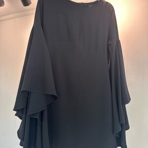 Nasty Gal Black Long Sleeve Dress